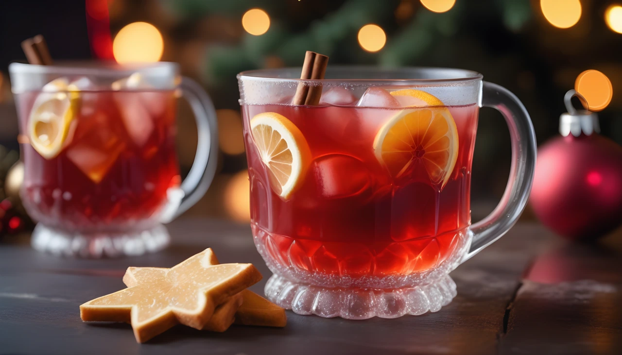 Christmas Holiday Punch (Optionally with Alcohol)