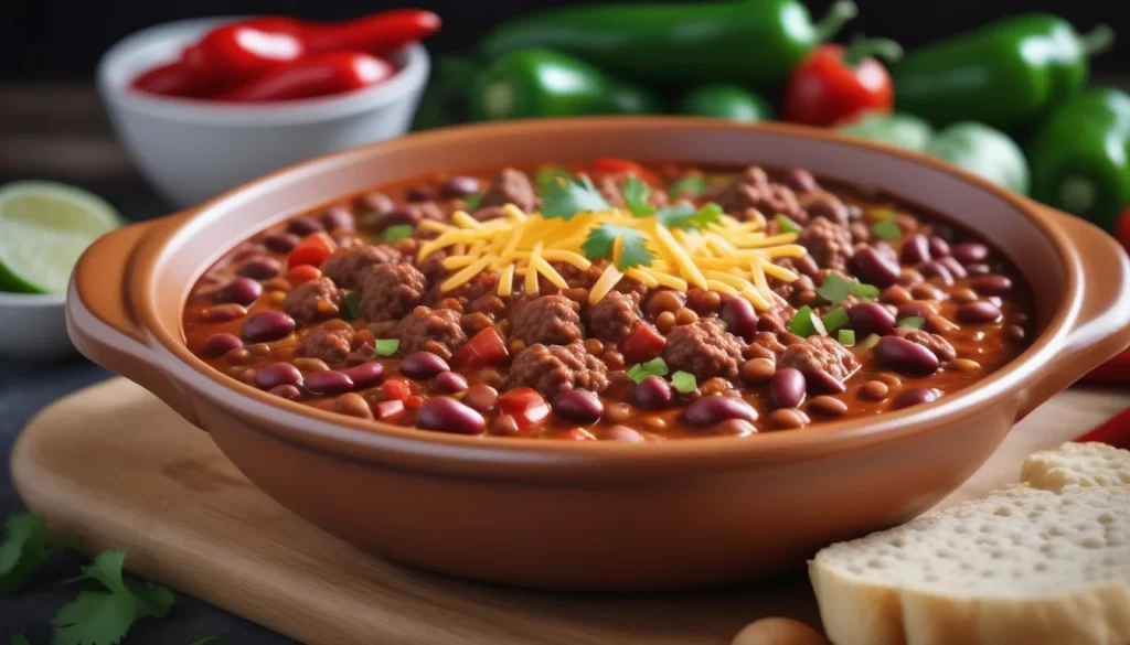 Chili with or without Beans