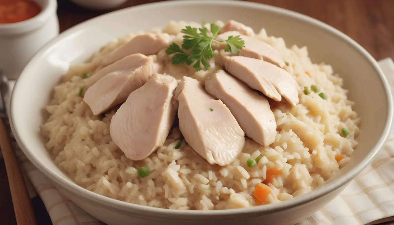 Old Fashioned Creamy Chicken and Rice