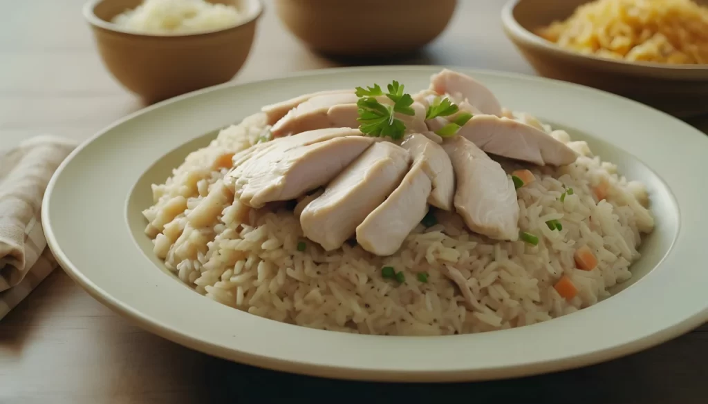 Old Fashioned Creamy Chicken and Rice